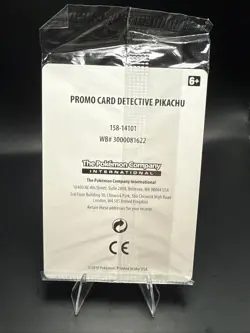 Pokemon 2019 Black Star Promo SM190 DVD Stamped Holo Detective Pikachu Sealed - Image 4