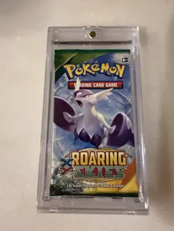 Pokemon Roaring Skies Sealed Booster Pack + Acrylic Case - Image 1