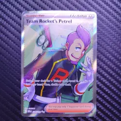 Pokemon Team Rocket’s Petrel 226/182 Destined Rivals Full Art Ultra Rare NM - Image 1
