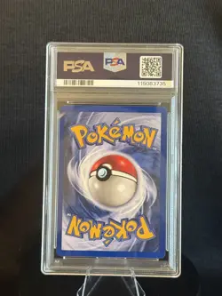 1999 POKEMON BASE SET UNLIMITED #10 MEWTWO-HOLO PSA 8 - Image 2