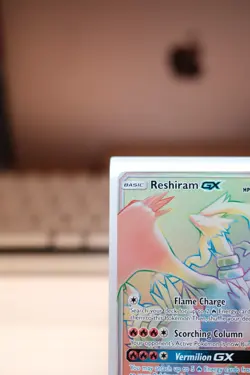 Reshiram GX #71 Pokemon Dragon Majesty - Image 2