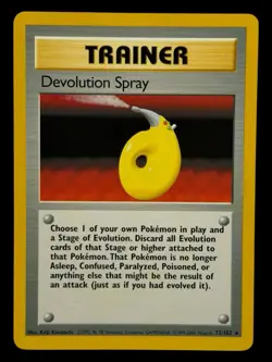 Devolution Spray - 72/102 Base Set 1999-2000 - WOTC - Pokemon TCG - Image 1