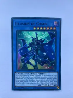 Yugioh Illusion of Chaos RA02-EN020 Super Rare 1st Edition NM - Image 1