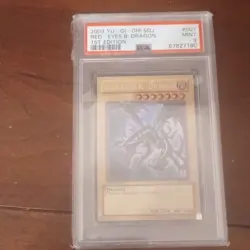 Yu-Gi-Oh! Red-Eyes B. Dragon SDJ-001 1st Edition Ultra Rare PSA 9 - Image 1