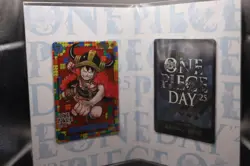 ONE PIECE DAY 25 Japanese Luffy P-110 2025 Sealed Neu - Image 1
