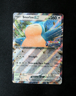Pokemon Card TCG - Snorlax EX 076/131 - Prismatic Evolutions Stamped Promo - NM⭐ - Image 1