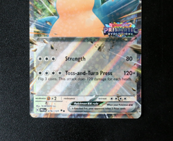 Pokemon Card TCG - Snorlax EX 076/131 - Prismatic Evolutions Stamped Promo - NM⭐ - Image 3