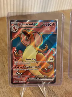 2 Scarlet & Violet 151 Pokemon Card Lot Charizard Alakazam Holo - Image 2