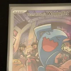 Team Rocket's Wobbuffet 203 Sv: Scarlet & Violet Promo Cards Holo - Image 2