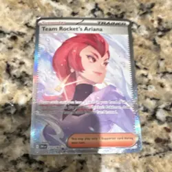 Pokemon Team Rocket's Ariana 237/182 Sv10 Destined Rivals Rare Holo Trainer Card - Image 1