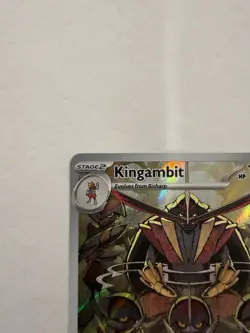 Pokemon Card - Kingambit Scarlet & Violet Base Set 220/198 Illustration Rare - Image 3