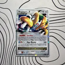MP/HP Condition Regigigas LV X Promo DP30 Pokemon Card - Image 1