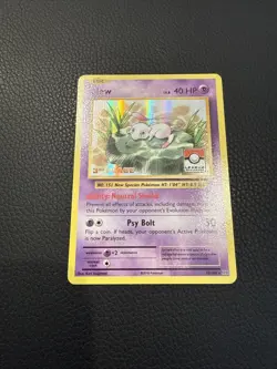 Pokemon Card Mew Pokemon League 3rd Place Stamp 53/108 LP - Image 1
