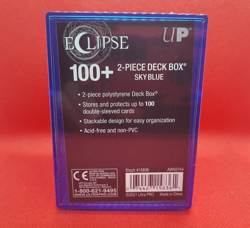 Ultra Pro Eclipse 100+ Card 2-Piece Deck Box SKY BLUE. New B3G1 Free! - Image 1
