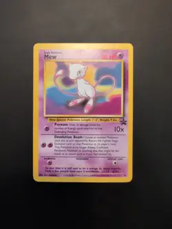Pokemon Pokemon TCG Card Promo Mew 8 Black Star WOTC 50 HP Nea Mint - Image 2