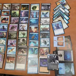 Venser, Corpse Puppet Black 'n' Blue **Toxic Poison infect** COMMANDER MTG Deck - Image 2