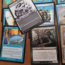 Venser, Corpse Puppet Black 'n' Blue **Toxic Poison infect** COMMANDER MTG Deck - Image 4