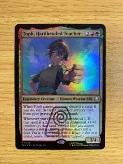 Toph, Hardheaded Teacher - Avatar: The Last Airbender (TLA) Foil MTG - Image 1