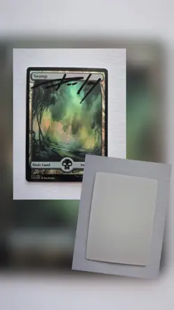 Swamp (272) Full Art Foil Zendikar Rising Signed Artist Proof MTG - Image 3