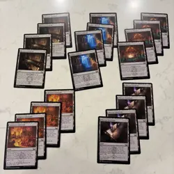Magic the Gathering MTG Tri Fetch Lands Triomes Set Of 20 - Image 1