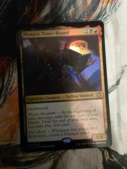 x1 Prosper, Tome-Bound - Foil M MTG Commander Adventures in the Forgotten Realms - Image 1