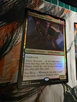 x1 Prosper, Tome-Bound - Foil M MTG Commander Adventures in the Forgotten Realms - Image 2