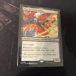 Mtg Mai, Scornful Striker - Avatar The Las Airbender + Bonus Foils - Image 3