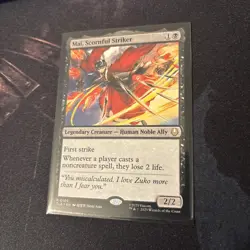 Mtg Mai, Scornful Striker - Avatar The Las Airbender + Bonus Foils - Image 4