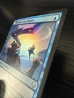 Boomerang Basics (Foil) Avatar The Last Airbender Magic The Gathering NM - Image 2