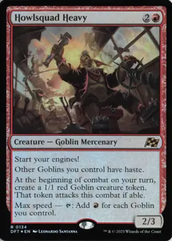 Howlsquad Heavy, #134, DFT, Reg, R - NM - Image 1