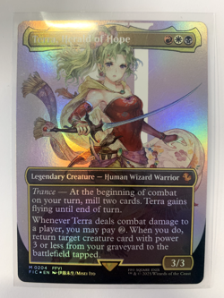 Terra, Herald of Hope (Borderless) Commander: Final Fantasy Foil - Image 1