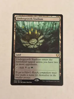 Commander Legends Magic: The Gathering Undergrowth Stadium MTG - Image 1