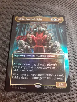 Eddie, Lord of Light Nekusar, the Mindrazer (Rainbow Foil) Secret Lair Drop Foil - Image 1