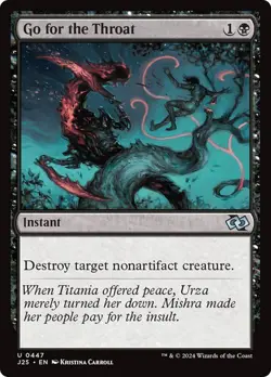 MTG - Go for the Throat - J25 - Magic the Gathering - Image 1