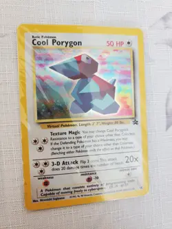 Cool Porygon 2000 Pokemon WOTC Black Star Promo #15 SEALED - Image 2