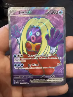 Pokemon TCG Jynx EX 191/165 Sv: Scarlet & Violet 151 Full Art Holo Full Art Lp - Image 1