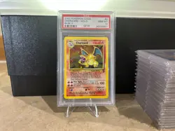 PSA 10 GEM MINT Pokemon CHARIZARD 4/130 Holo Base Set 2 POP 67 - Image 3