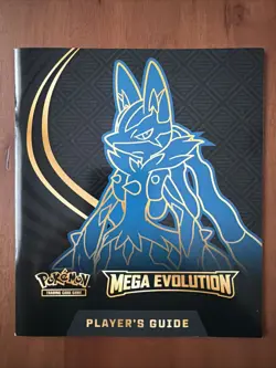 Mega Evolution Player‘s Guide Book from Pokemon TCG Elite Trainer Box ETB - Image 1