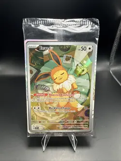 Pokemon Eevee TCG 173 Holo Promo Prismatic Evolutions Sealed A - Image 1