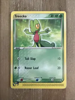 Pokemon TCG Treecko EX Ruby and Sapphire 76/109 Regular Common MP - Image 1