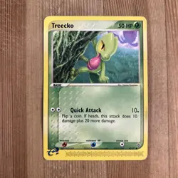 Pokemon TCG Treecko EX Dragon 80/97 Regular Common DMG - Image 1