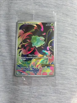 Pokemon TCG Bulbasaur 133/132 Mega Evolution Stamped Promo SEALED - Image 1