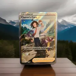 Cheren’s Care GG58/GG70 Ultra Rare Trainer Pokemon Crown Zenith Galarian Gallery - Image 1
