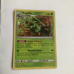 Pokemon Sceptile Celestial Storm 10a/168 Cosmo Holo Rare Ungraded 2018 - Image 1