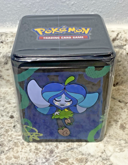 Pokemon TCG Stack'em High Tin of 3 Booster Packs Factory Sealed New - Image 1