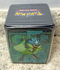 Pokemon TCG Stack'em High Tin of 3 Booster Packs Factory Sealed New - Image 2