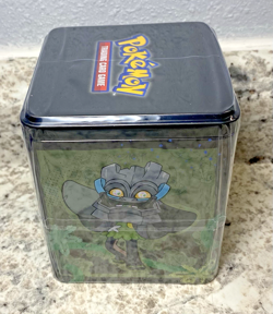 Pokemon TCG Stack'em High Tin of 3 Booster Packs Factory Sealed New - Image 3