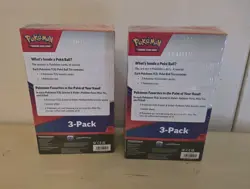 Lot Of 2 Pokemon TCG - Poke Ball + (2) Paldean Fates Mini Tins Pack Sam's Club. - Image 3