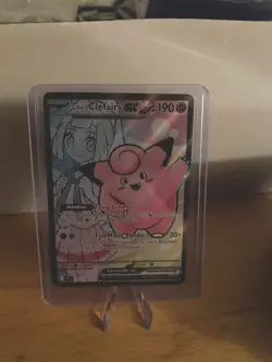 Lillie's Clefairy ex 173/159 Sv09: Journey Together Holo NM Pokemon TCG - Image 1