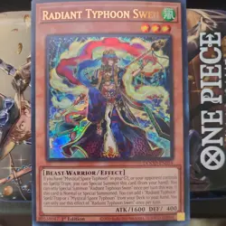 Radiant Typhoon Swen DOOD-EN014 Doom of Dimensions 1st Edition Yu-Gi-Oh - Image 1